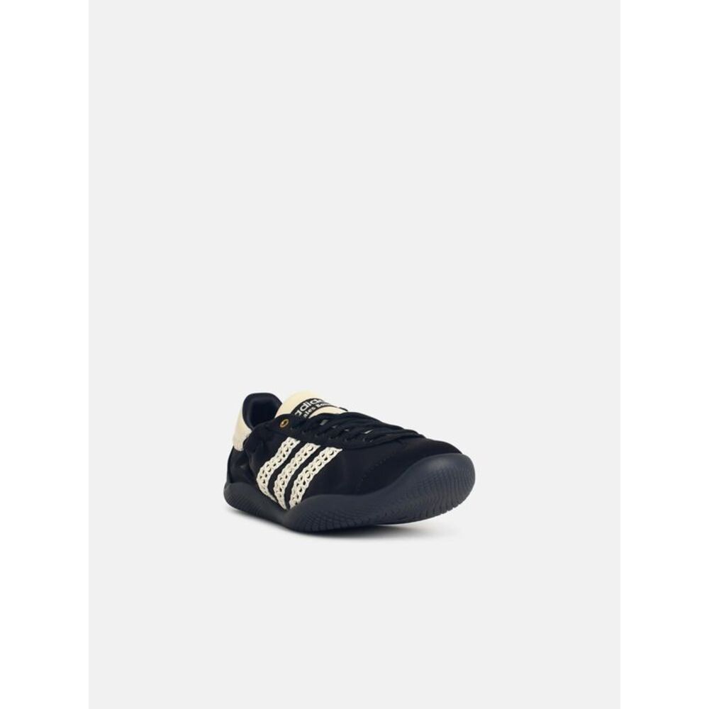 Adidas X Wales Bonner 'Karintha Lo Satin' Black Fabric Sneakers Women